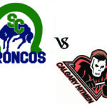 Broncos vs calgary hitmen