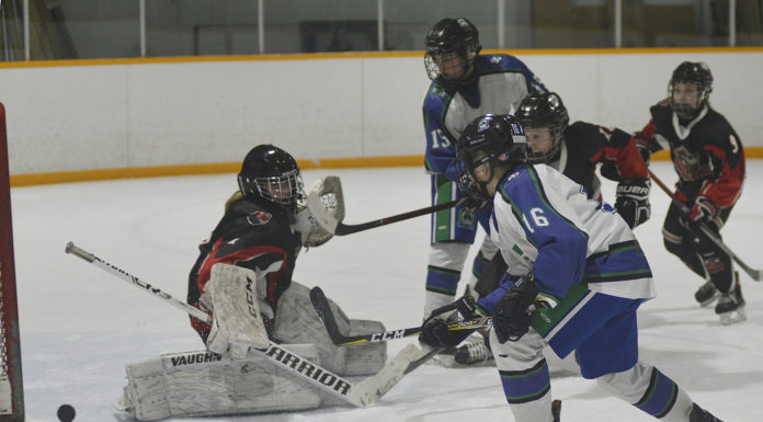 Peewee Broncos win playoff opener