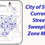 City zone sweeping map