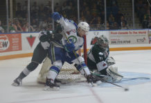 Broncos edged in WHL Championship opener