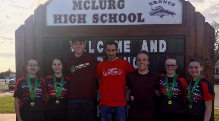 Leader Saints win two medals at badminton provincials