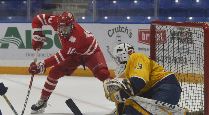 Legionnaires fall in overtime to Hounds