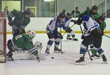 Midget AA Broncos take commanding lead in league playoff series