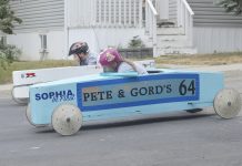 Locals take checkered flags at soapbox races