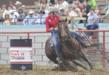 Switzers and Langs lead Southwest at Frontier Days Rodeo