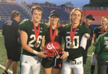 Vavra and Kurtz savouring national football title