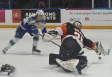 Broncos upset Tigers in shootout