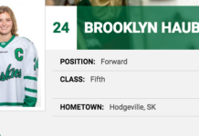 Haubrich concludes well-rounded Huskies career