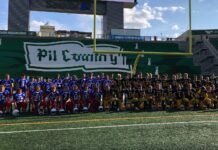 Gull Lake Lions open season at Mosaic Stadium