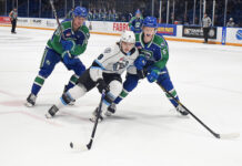 Ice power way to shutout win over Broncos