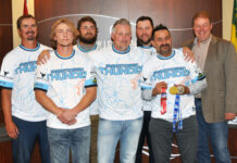 Slo-pitch team receives recognition at council meeting for championship success