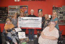 Donation helps campaign to reach goal to purchase wheelchair accessible van