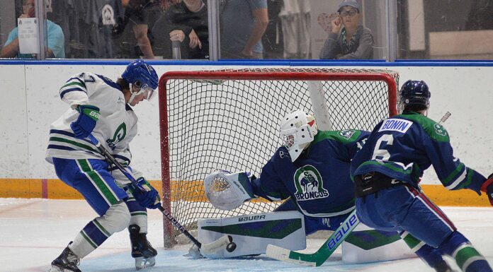 Team Sakic wins Blue & White Game
