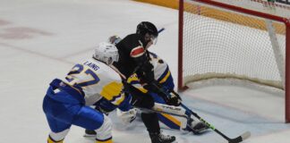Broncos lose matinee to Blades