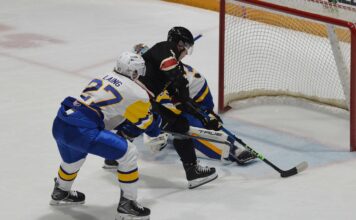 Broncos lose matinee to Blades
