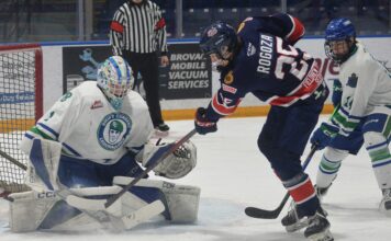 Legionnaires take league leaders to overtime