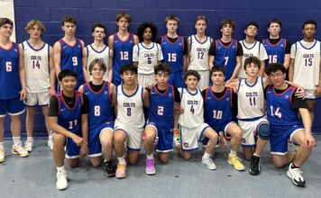 Junior Colts Red win home tournament