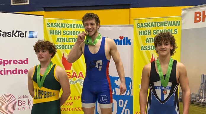 Bennett wins provincial wrestling title