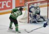 Broncos win fight-filled season opener